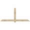 Ekena Millwork Eugene Rough Sawn Timber Gable Bracket, Douglas Fir, 96"W x 44"H x 2"D x 6"F, 11/12 Pitch GBW096X44X0206EUG00RDF - alternate 1